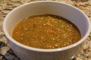 Gluten Free Pea Soup Recipe