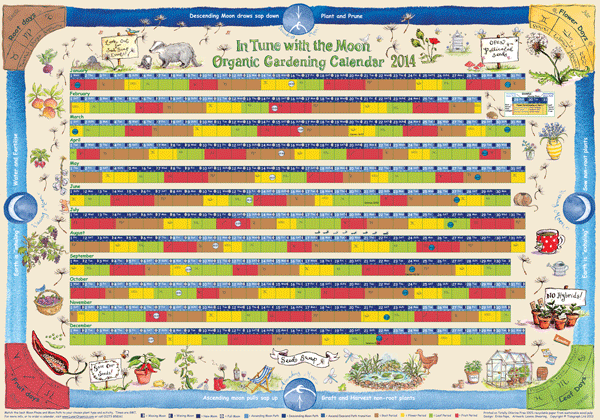 Gardening By The Moon Chart