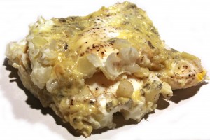 Blue Cheese and Onion Omelet Recipe