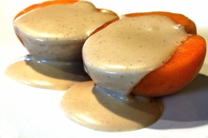 Apricots With Clove Sauce