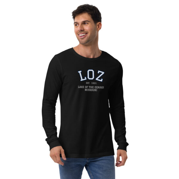 Collegiate Style LOZ Long Sleeve Tee - Image 3