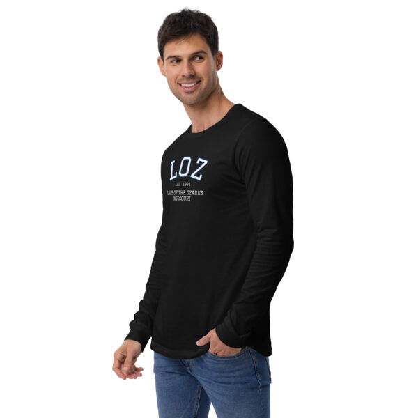 Collegiate Style LOZ Long Sleeve Tee - Image 4