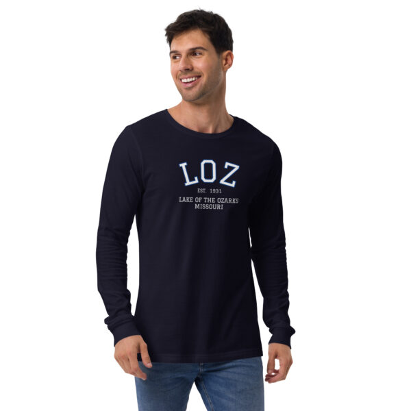 Collegiate Style LOZ Long Sleeve Tee - Image 5