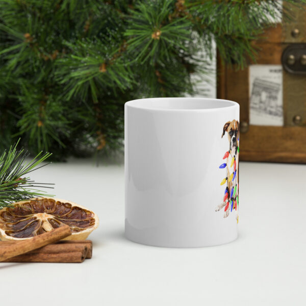 Boxer Christmas Mug - Image 4