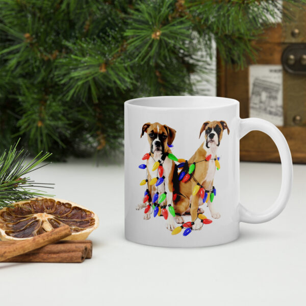 Boxer Christmas Mug - Image 3