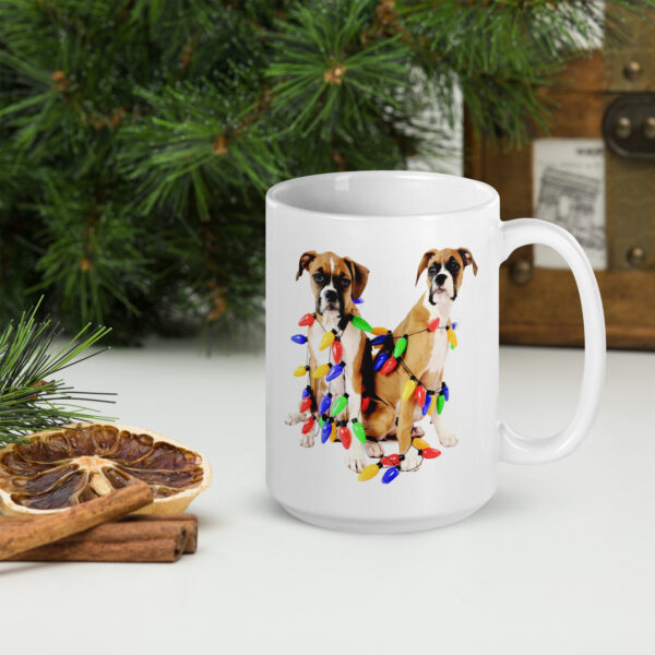 Boxer Christmas Mug - Image 6