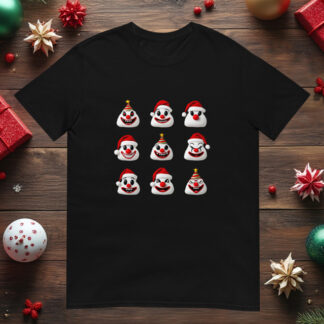 clown santa shirt