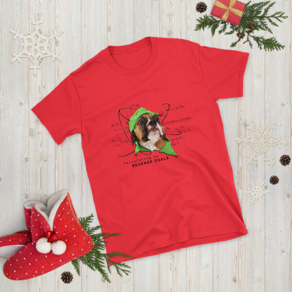 dog revenge coals christmas t shirt